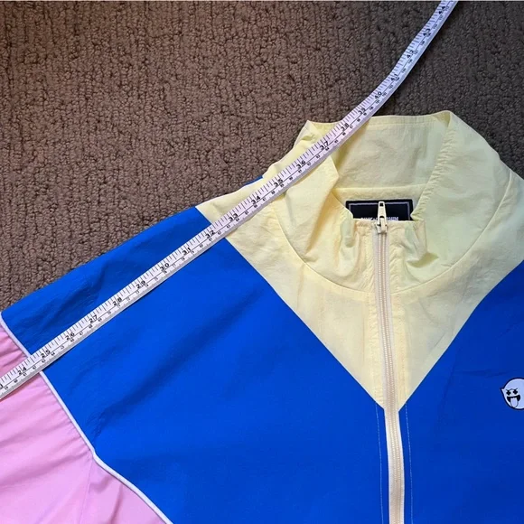 Pink + Dolphin RARE Color Block Nylon Jacket - Picture 11 of 13